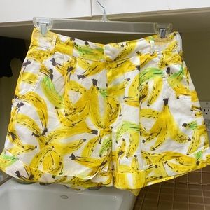 Zara Linen Banana Shorts